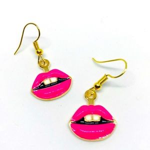 Sexy Vixen vibes Lips earrings